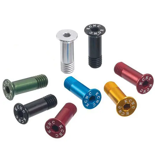 KCNC Aluminium Schrauben für Schaltungsrädchen - L12mm (Paar) Neu