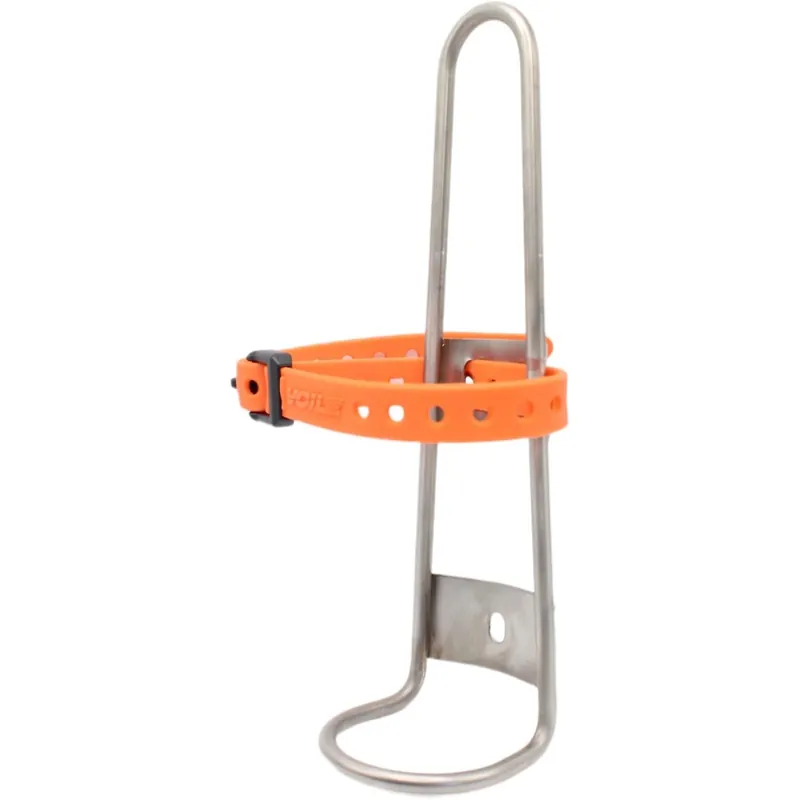 King Cage Mini Thing Cage Flaschenhalter + 12" Halteriemen - Titan Preisknaller