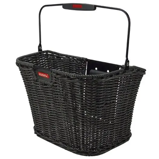 KLICKfix Structura Lenkerkorb - 16L - retro black Preis Gesenkt