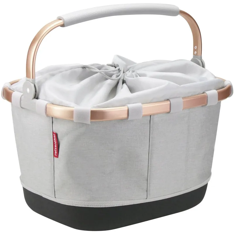 Preisknaller KLICKfix Reisenthel Carrybag GT Racktime 0305 Fahrradkorb - 24L - twist sky rose