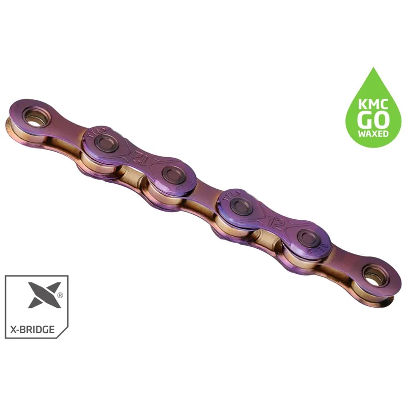 KMC TT Kette - WAXED 12-fach - neo chrome Rabatt