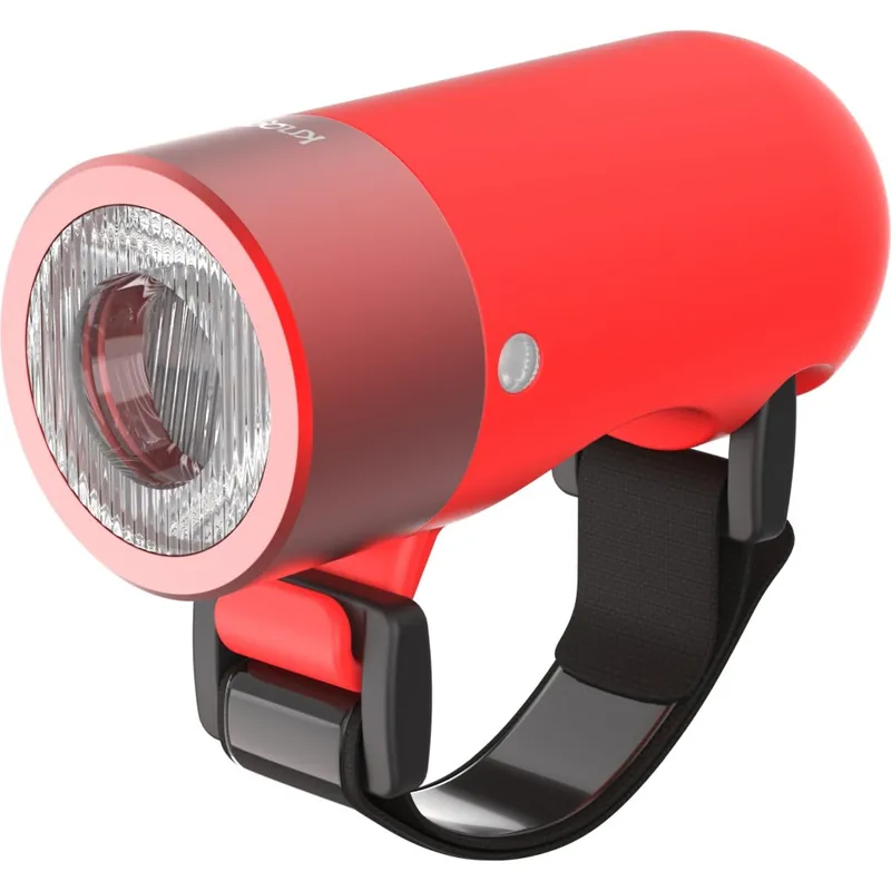 Knog Plug Frontleuchte - 140 Lumen - rot Zertifiziert