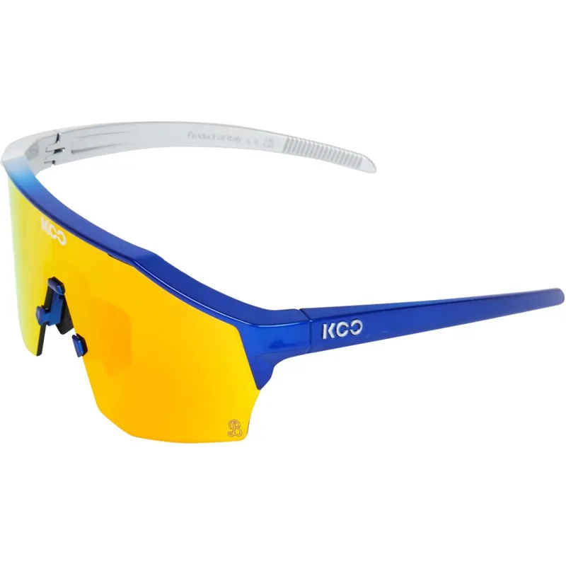 Sonderangebot KOO Alibi Sonnenbrille - Regular Red Bull BORA Blue/Silver - Red Mirror