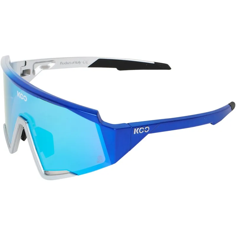 Zertifiziert KOO Spectro Sonnenbrille - Red Bull BORA Blue/Silver -Turquoise Mirror