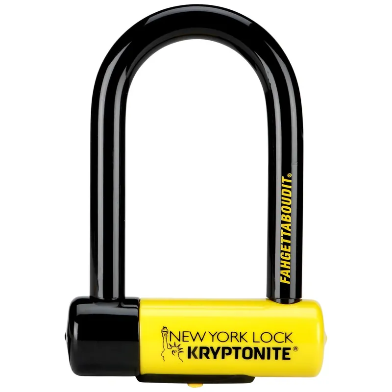 Bestseller Kryptonite New York Fahgettaboudit Mini 83x153mm Bügelschloss