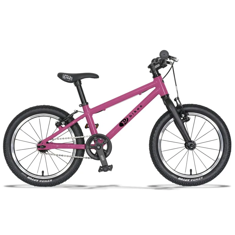 KUbikes 16L MTB Kinderfahrrad - pink Lasur Wochenendangebot