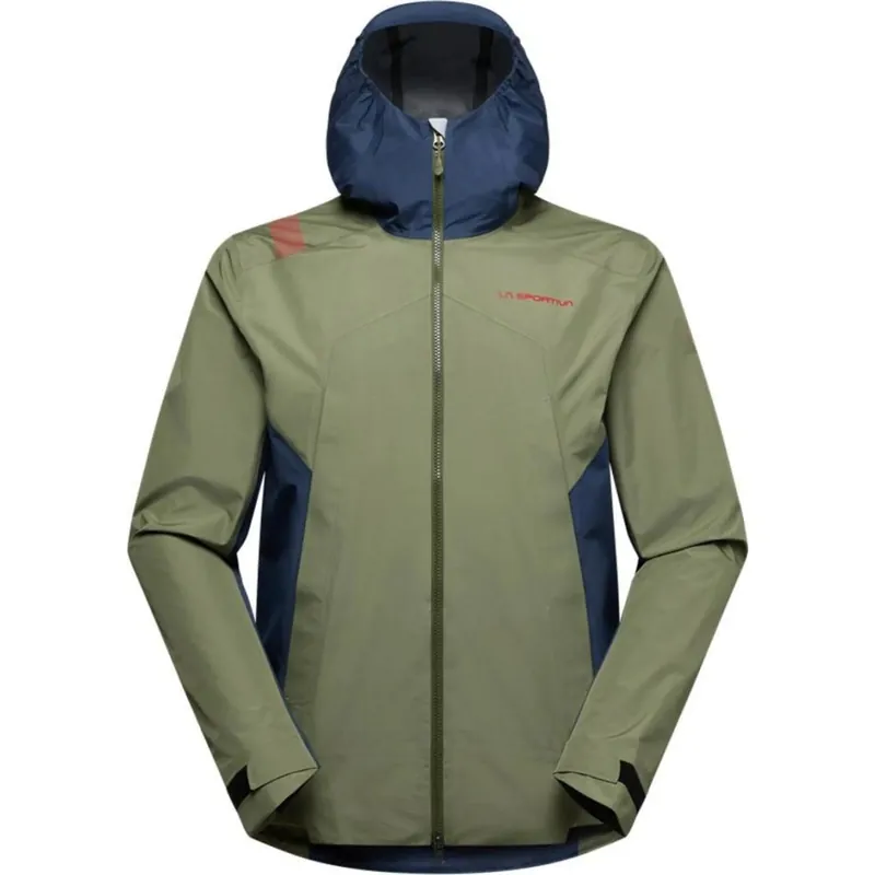 La Sportiva Discover Shell Jacke Herren - Cypress/Night Sky Preisreduziert