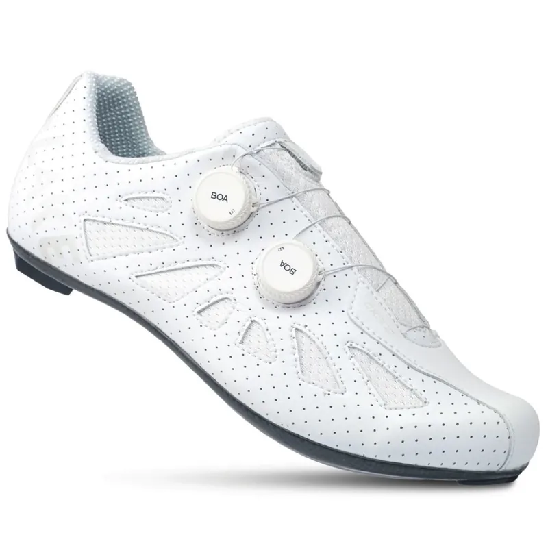 Lake CX302 Rennradschuhe Herren - Breit - classic white Preis Gesenkt