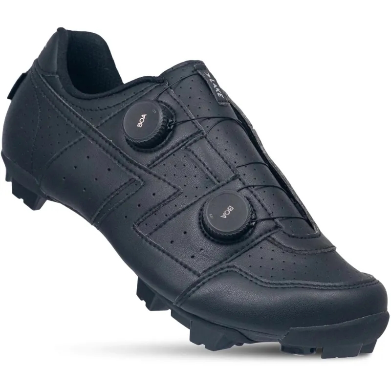 Lake MX30G MTB Schuhe Herren - Breit - schwarz/schwarz Clarino Neuheit