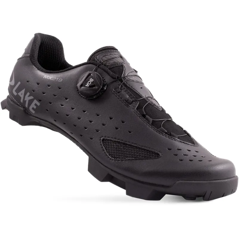 Saisonangebot Lake MX219 MTB Schuhe Herren - schwarz/grau