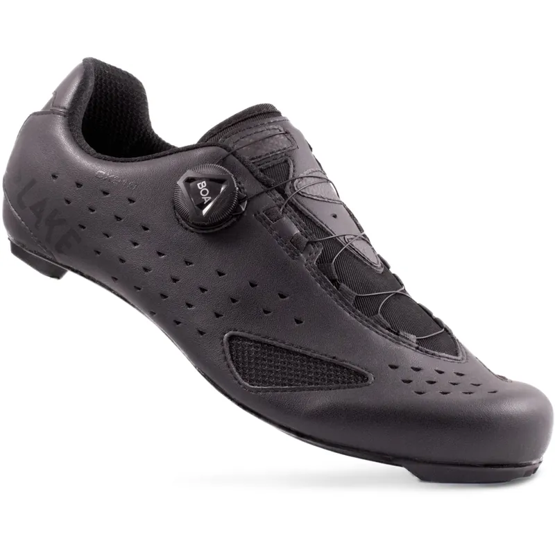 Lake CX219 Rennradschuhe Herren - schwarz/schwarz Schnäppchen