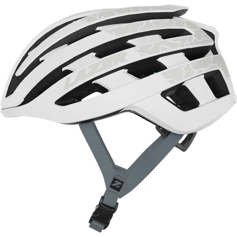 Lazer Z1 KinetiCore Rennradhelm - use your head matte white LTD Edition Kracherpreis