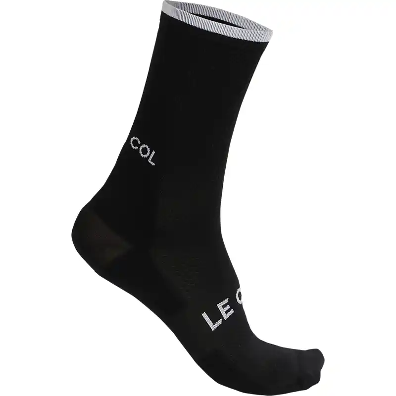 Le Col Radsport-Socken - Schwarz/Weiß Billig