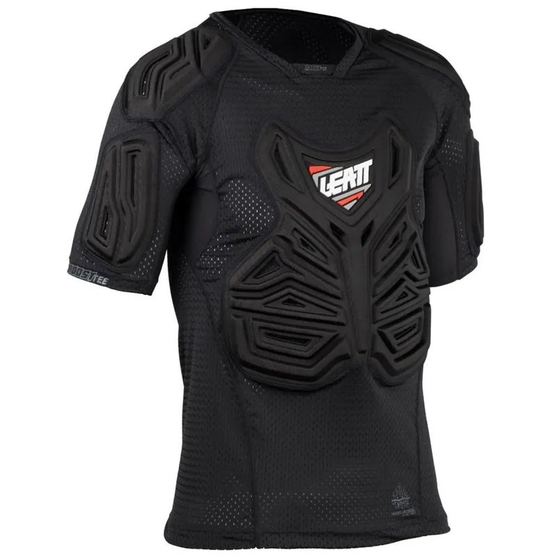 Sonderaktion Leatt Roost Tee Junior Protektorshirt - schwarz