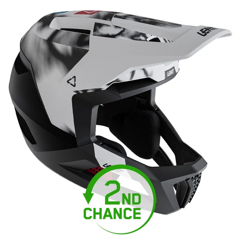 Schneller Versand Leatt Gravity 5.0 MTB-Helm - weiß - B-Ware