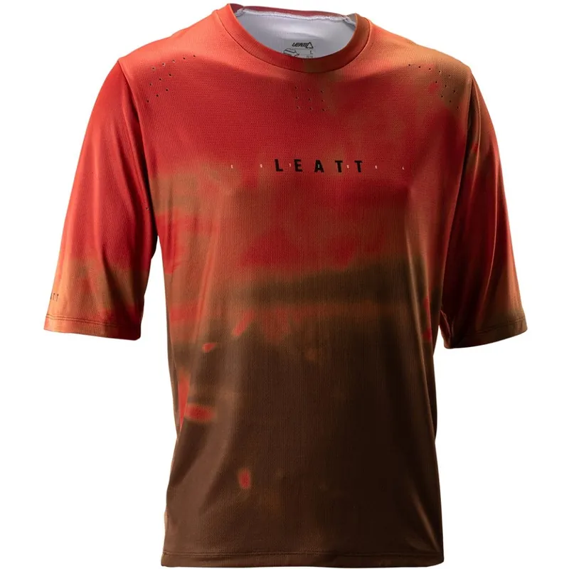 Leatt Gravity 4.0 MTB Trikot Herren - dusty red Must-Have