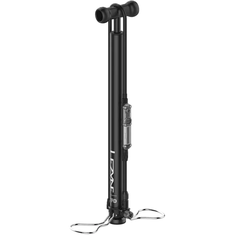 Lezyne Digital Travel Standpumpe - schwarz Echt