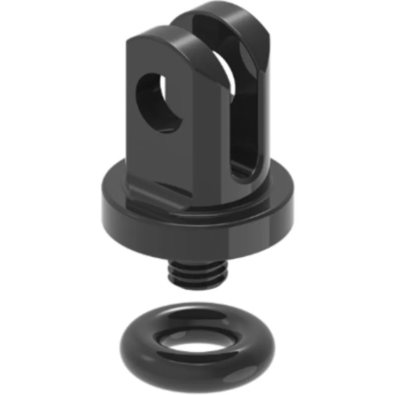 Super-Preis Lezyne AL Go-Pro LED Adapter - schwarz