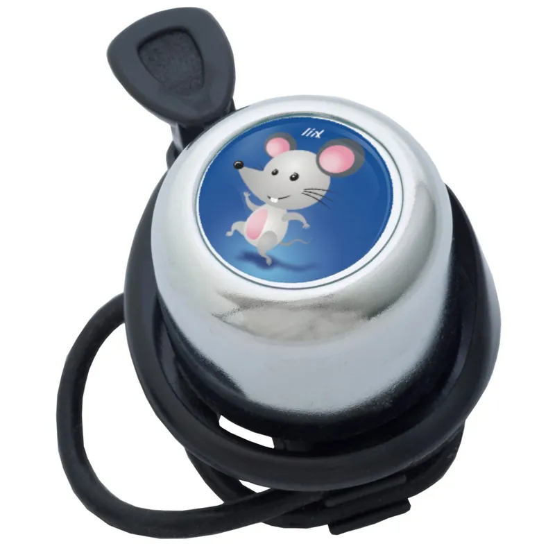 Liix Scooter Bell Fahrradklingel - Dancing Mouse Chrome Sichere Zahlung