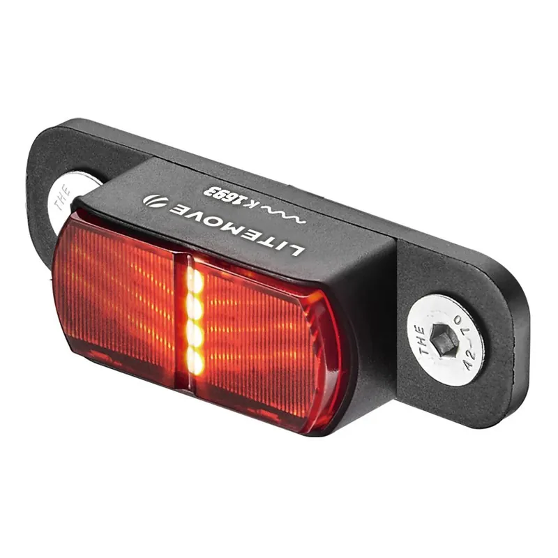 Litemove TS-RK LED Rückleuchte für E-Bikes - Gepäckträgermontage Direkt Vom Hersteller