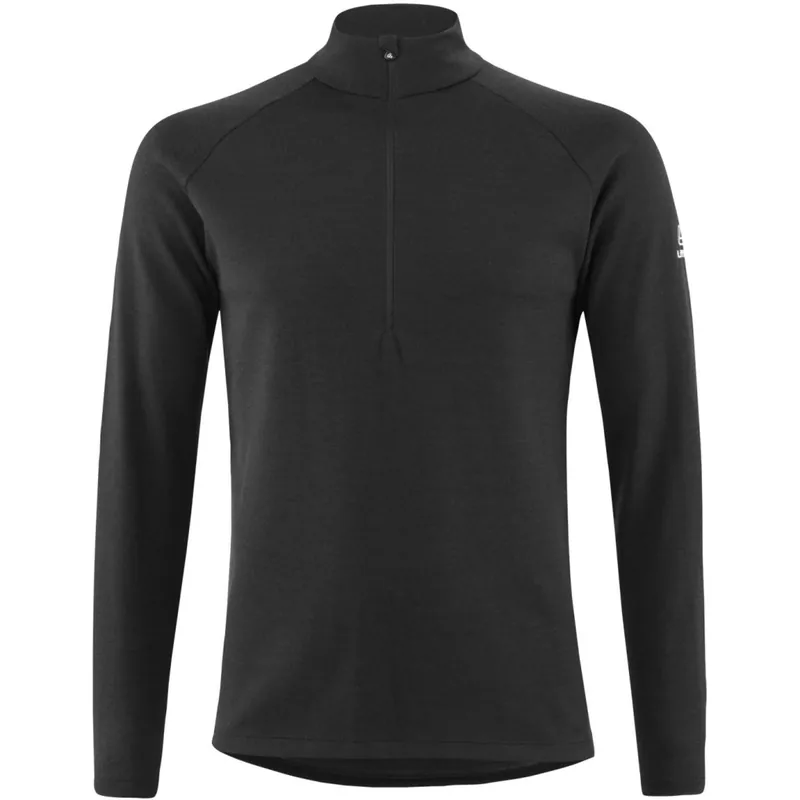Löffler Transtex® Merino Midlayer Pullover Herren - schwarz 990 Knallerangebot