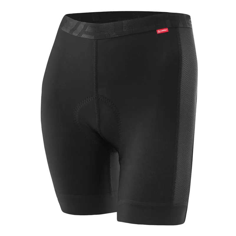 Löffler Elastic Mesh Rad-Unterhose Damen - schwarz 990 Geprüft