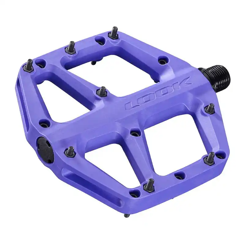 Heißes Angebot LOOK Trail Roc Fusion MTB Plattformpedale - lila