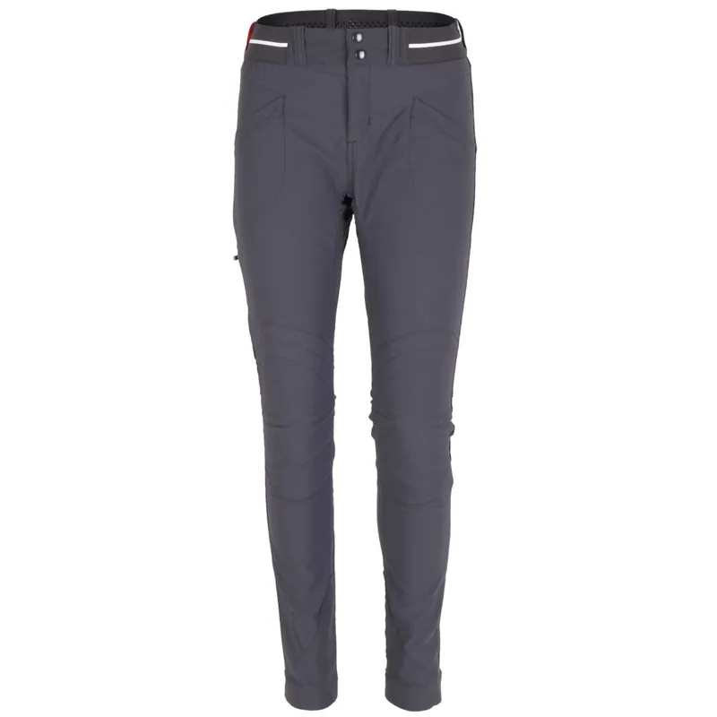 LOOKING FOR WILD Pro Model Kletterhose Damen - Dark Grey Zertifiziert