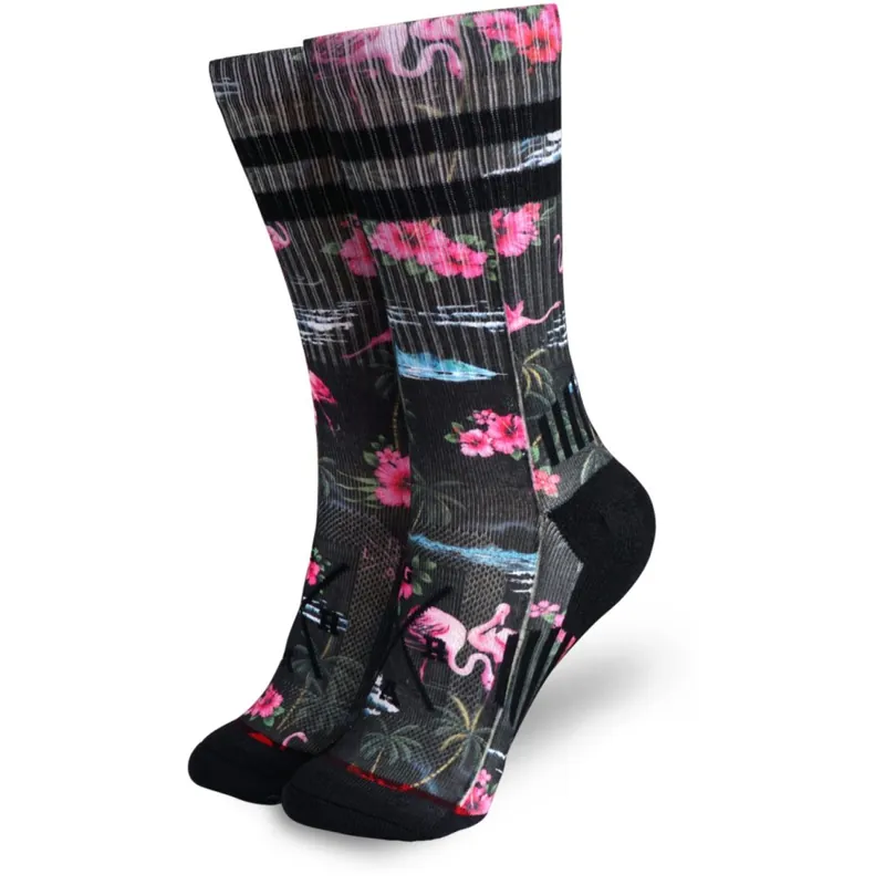 Loose Riders Technische Socken - Pink Flamingos Pink Angebot