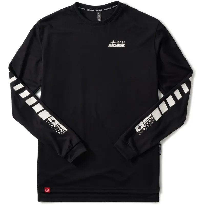 Versand Am Gleichen Tag Loose Riders Shutter Langarmtrikot Herren - Shutter Black