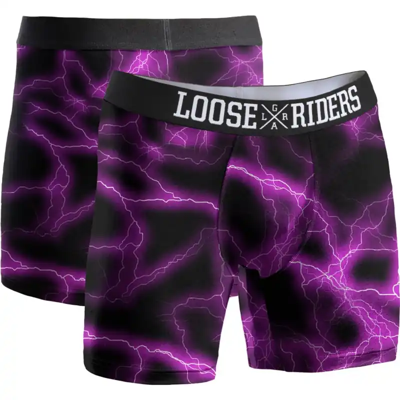 Loose Riders Boxershorts Herren - Doppelpack - Lightning Jetzt Kaufen