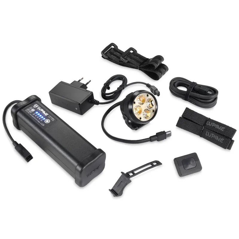 Lupine Wilma R 14 Helmlampe - schwarz Beliebt