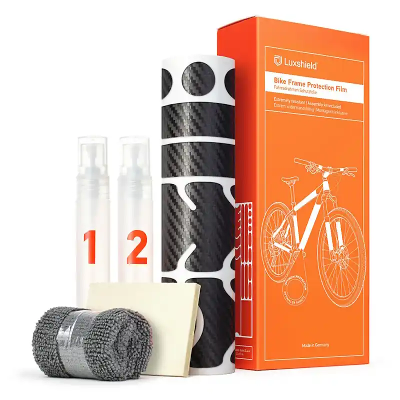 Luxshield Rahmenschutzfolie Universal - 21 Stk. - Carbon Neue Kollektion