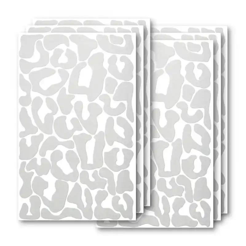 Sofort Bestellen Luxshield Reflektor-Sticker Leopard - silber