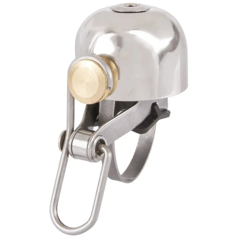 M-Wave Bella C-Yell Mini Fahrradklingel - silber Beliebt
