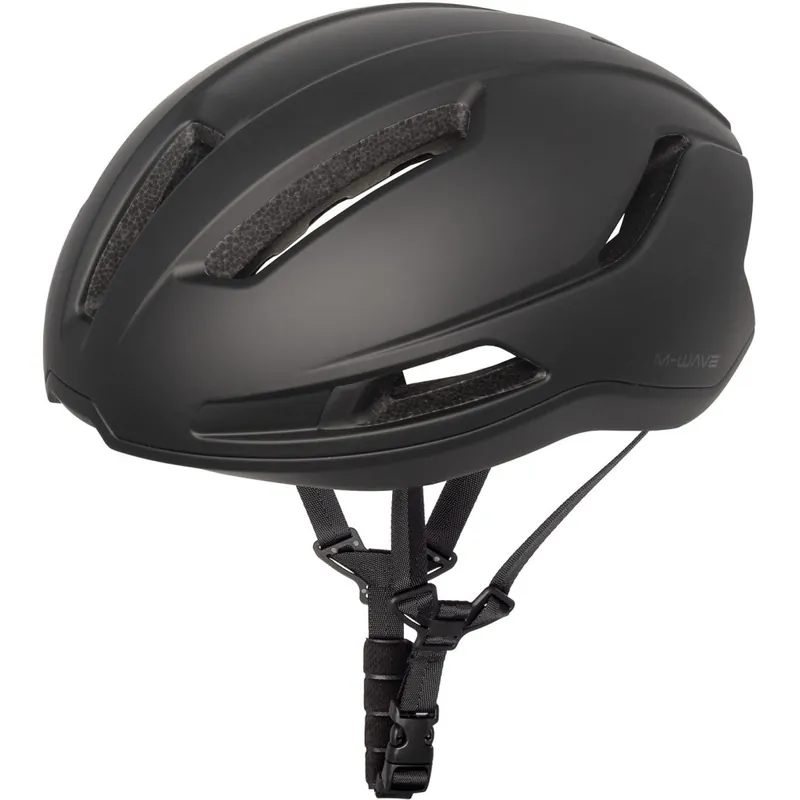 M-Wave FLUX Rennradhelm - black matt Sale