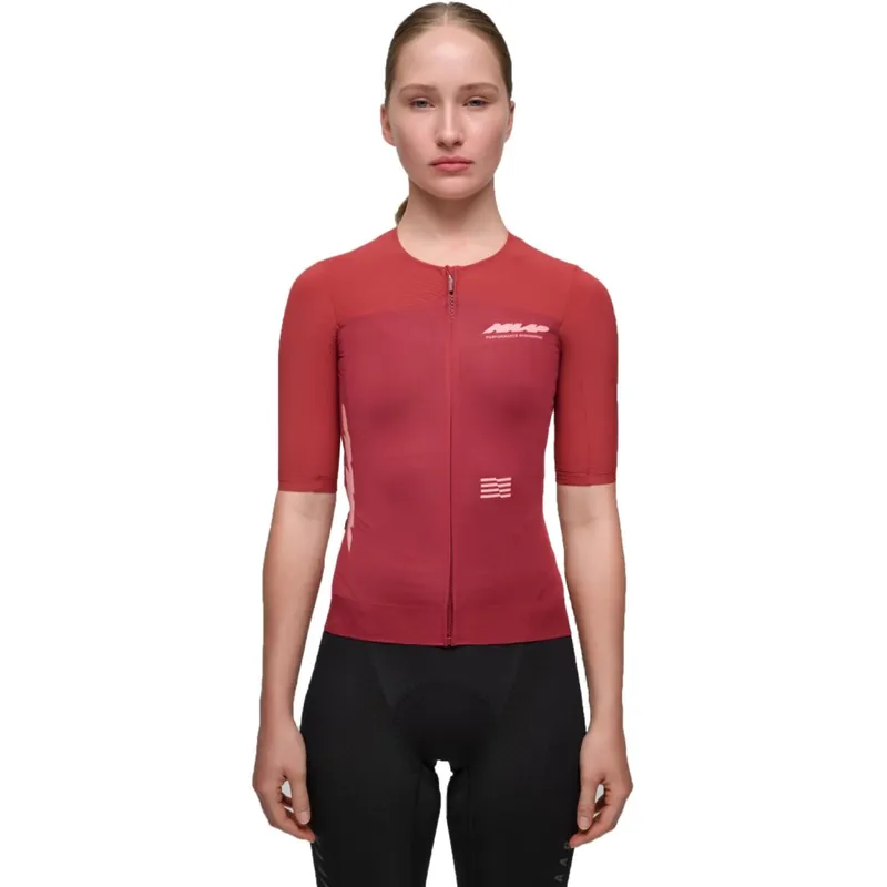 Meistverkauft MAAP Eclipse Pro Race Kurzarmtrikot Damen - crimson