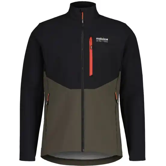 Angebot Maloja AlpelM. Nordic Hybrid Softshell Jacke Herren - deep black multi 8862