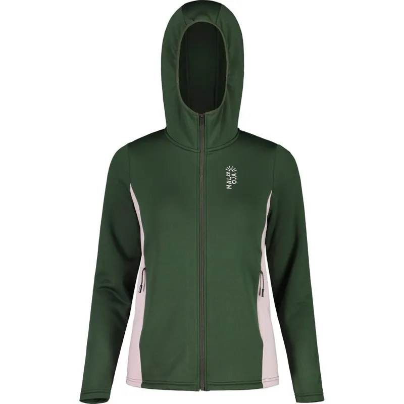 Maloja VerwallM. Mountain Fleece Jacke Damen - deep forest multi 8794 Sonderangebot
