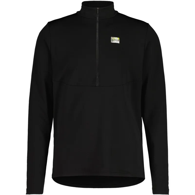 Neu Maloja ZovielloM. Adventure Midlayer Shirt Herren - deep black 8833