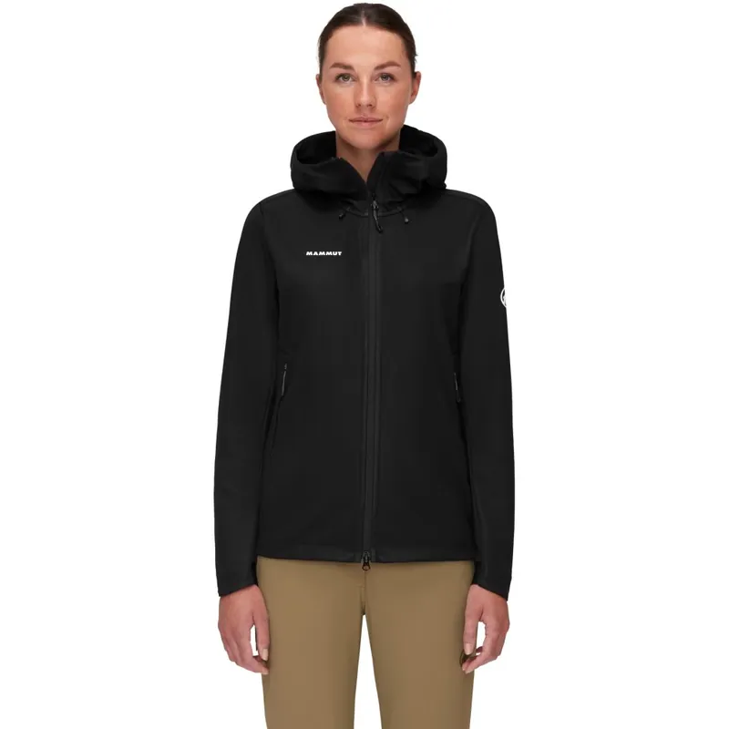 Mammut Ultimate VII Softshelljacke mit Kapuze Damen - schwarz Preiswert