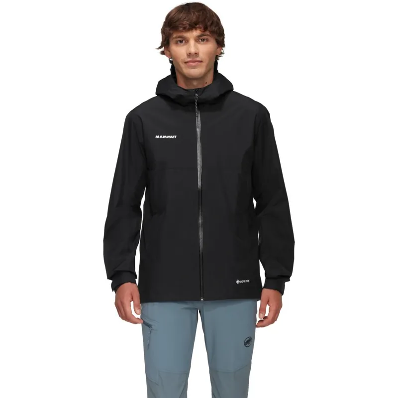 Mammut Treeline Hardshelljacke mit Kapuze Herren - schwarz Sonderangebot