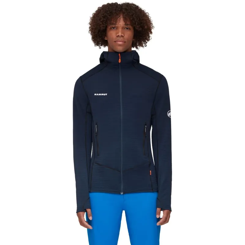 Mammut Taiss Light Midlayer Jacke mit Kapuze Herren - marine Heißes Angebot