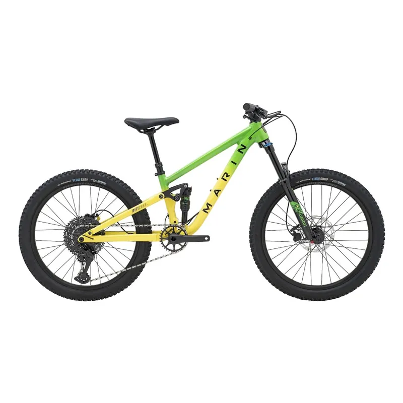 Marin RIFT ZONE JR 24 - 24" Kinder Mountainbike - 2026 - green / yellow fade Geprüft