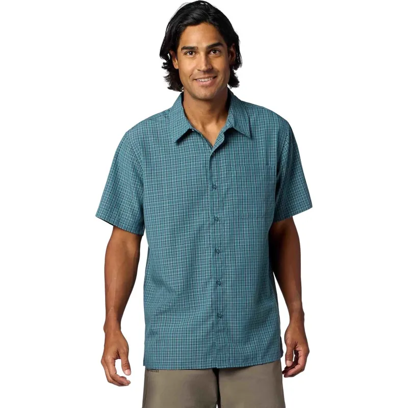 Marmot Eldridge Novelty Classic Kurzarmhemd Herren - seafloor mini oliver plaid Nur Heute
