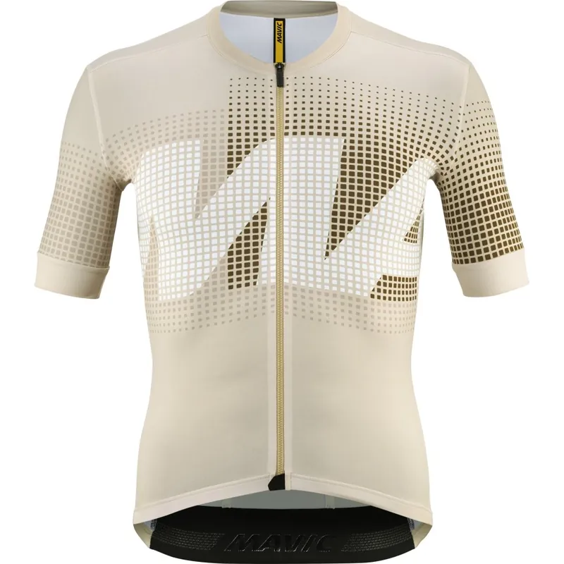 Angebot Mavic Aksium Graphic Radtrikot Herren - mavic/white pepper