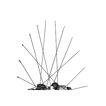 Mavic Speichen 294mm für Crossone 29" 2014 Hinterräder - Antriebsseite (12 Stück) - 36690401 - schwarz Billig