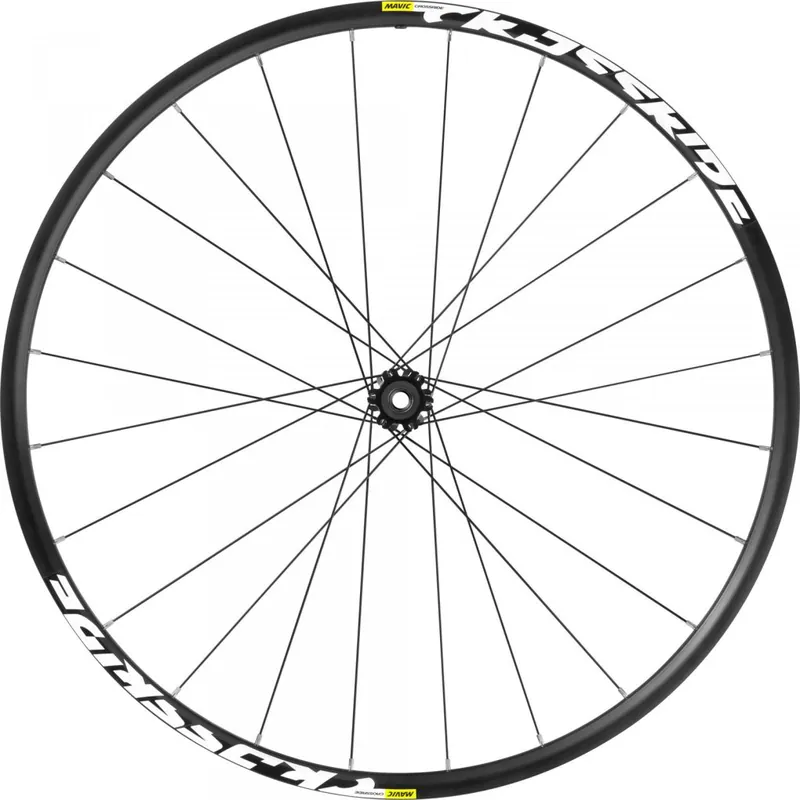 Top-Seller Mavic Crossride FTS-X 26 Vorderrad - 26" Aluminium Clincher 6-Loch 15x100mm/QR - black