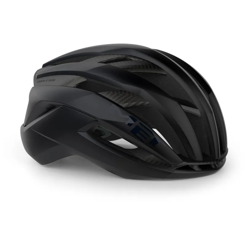 MET Trenta 3K Carbon Fahrradhelm - Black/Matt Billig