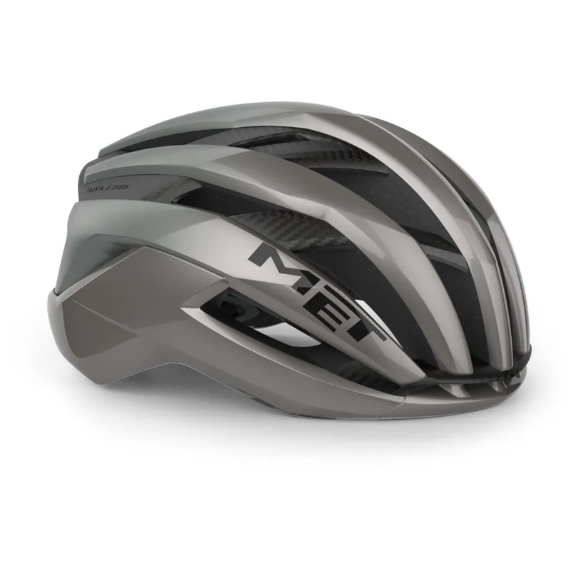 Direkt Vom Hersteller MET Trenta 3K Carbon Fahrradhelm - Opal Gray/Glossy